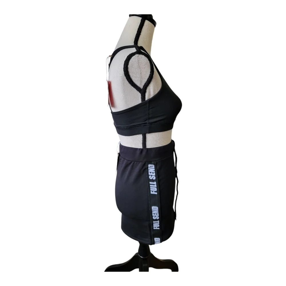 💕Fullsend Sports Bra‎ And Mini Skirt Set Size XS NEW